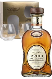 Cardhu Gold Reserve 700ml w/ 2 Glasses
