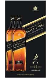 Johnnie Walker Black Whisky Twinpack 2L
