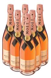 Moet & Chandon 6 Pack Nectar Imperial Rose