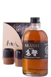 Akashi Meisei 500ml Gift Pack w/2 Glasses