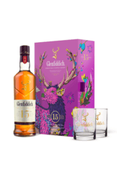 Glenfiddich 15 Years 700ml Lunar New Year 2024 Limited Edition Gift Set w/ 2 Whisky Glass