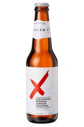 6 x Crossroads Craft Lager Beer Bottle 330ml