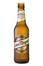 COLD San Miguel Especial Beer Bottle 330ml