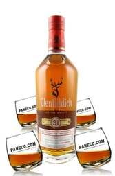 Good Luck Glenfiddich 21 & Rocking Glass Set