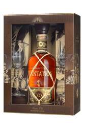 Plantation XO 20th Anniversary Rum 700ml Gift Pack w/ 2 Glasses