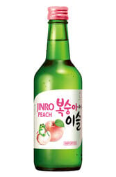 COLD Jinro Peach Soju 360ml