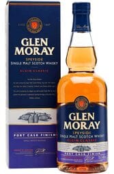Glen Moray Classic Port Cask Finish Single Malt 700ml w/Gift Box