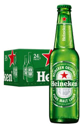 24 x Heineken Beer Bottles Case 325ml
