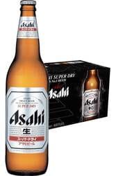 24 x Asahi Super Dry Beer Bottle Case 330ml