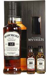 Bowmore 12 Year 700ml Gift Set With 2 Miniatures