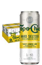 24 x Hard Seltzer Topo Chico Tangy Lemon Lime Bottle Case 355ml