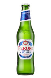 COLD Peroni Nastro Azurro Beer Bottle 330ml