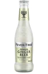 x 24 Fever-Tree Premium Ginger Beer Bottle Case 200ml