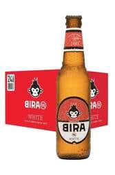 24 x Bira 91 Original White Pint Case 330ml