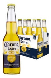 6 x Corona Extra Beer Bottles Pack 355ml