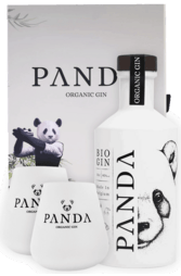 Panda Gin 700ml Giftset w/2 Glasses