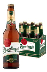 6 x Pilsner Urquell Beer Bottle 330ml