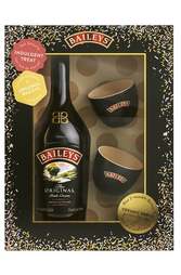 Baileys Irish Cream 700ml Gift Set + 2 Artisanal Ceramic Bowls