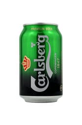 COLD Carlsberg Beer Can 320ml