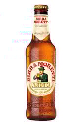 COLD Birra Moretti Beer Bottle 330ml