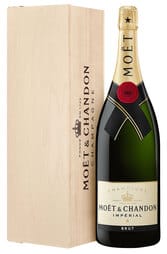 Moet & Chandon Imperial Brut Jeroboam 3L w/ Wooden Gift Box