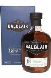 Balblair 15 Year Single Malt 1L w/Gift Box