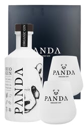 Panda Gin 700ml Giftset w/2 Glasses