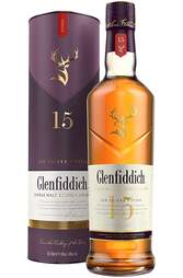 Glenfiddich 15 Year Solera Reserve Single Malt 700ml w/Gift Box