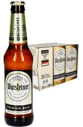 24 x Warsteiner Premium Verum Beer Bottle Case 330ml