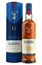 Glenfiddich 14 Year Old Bourbon Barrel Reserve Single Malt 700ml w/Gift Box
