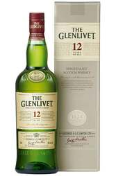 Glenlivet 12 Years Single Malt 750ml w/Gift Box