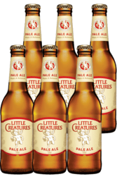 6 x Little Creatures Pale Ale Beer Bottle 330ml