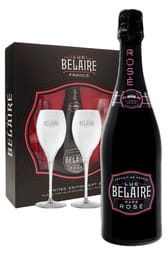 Luc Belaire Rare Rose 750ml Giftset w/ 2 Glasses