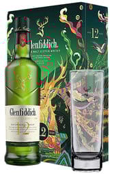 Glenfiddich 12 Years 2023 Festive Gift Pack 700ml with 1 Highball Glass