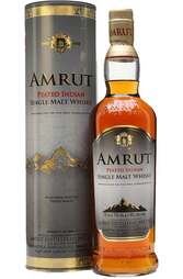 Amrut Peated Single Malt 700ml w/Gift Box