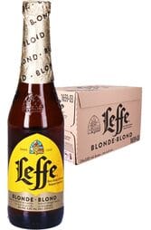 24 x Leffe Blond Beer Bottle Case 330ml