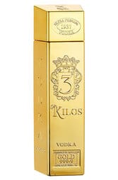 3 Kilos Gold 999.9 Vodka 1L