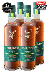 4x 2026 Glenfiddich & Aston Martin Formula One Team 16 Years Old Limited Edition Release No.2 700ml w/Gift Box