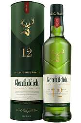 Glenfiddich 12 Year Single Malt 700ml w/Gift Box