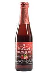 COLD Lindemans Strawberry Lambic Bottle 250ml