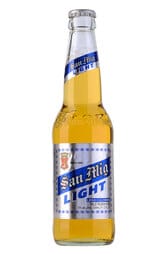 COLD San Miguel Light Beer Bottle 330ml