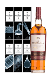 Macallan X-Ray - 6 Bottle Set - Nick Veasey Limited Edition Single Malt