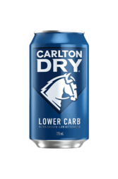 COLD Carlton Dry Beer Can 375ml