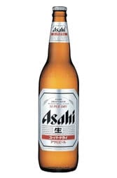COLD Asahi Super Dry Beer Bottle 330ml