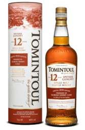 Tomintoul 12 Years Oloroso Sherry Cask Finish Single Malt 700ml w/Gift Box