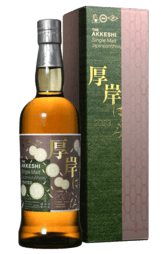 The Akkeshi Single Malt Whisky Hakuro 700ml w/Gift Box