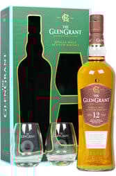 Glen Grant 12 Years 700ml Giftset w/ 2 Glasses