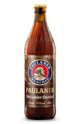 COLD Paulaner Weissbier Dunkel Beer Bottle 500ml