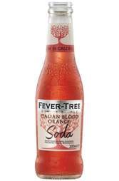 x 24 Fever-Tree Italian Blood Orange Soda Bottle Case 200ml
