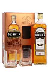 Bushmills Original Irish Whiskey 1L w/Gift Box and 2 Glasses